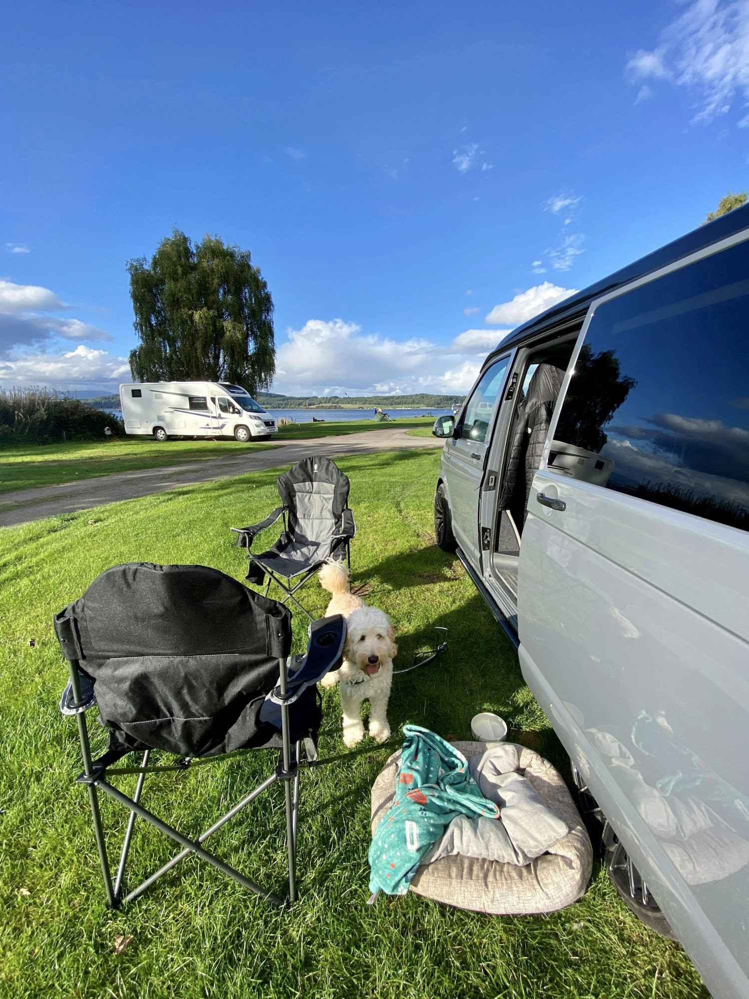 A VW T6 Campervan called Vinnie and for hire in Stockton-on-Tees , North Yorkshire