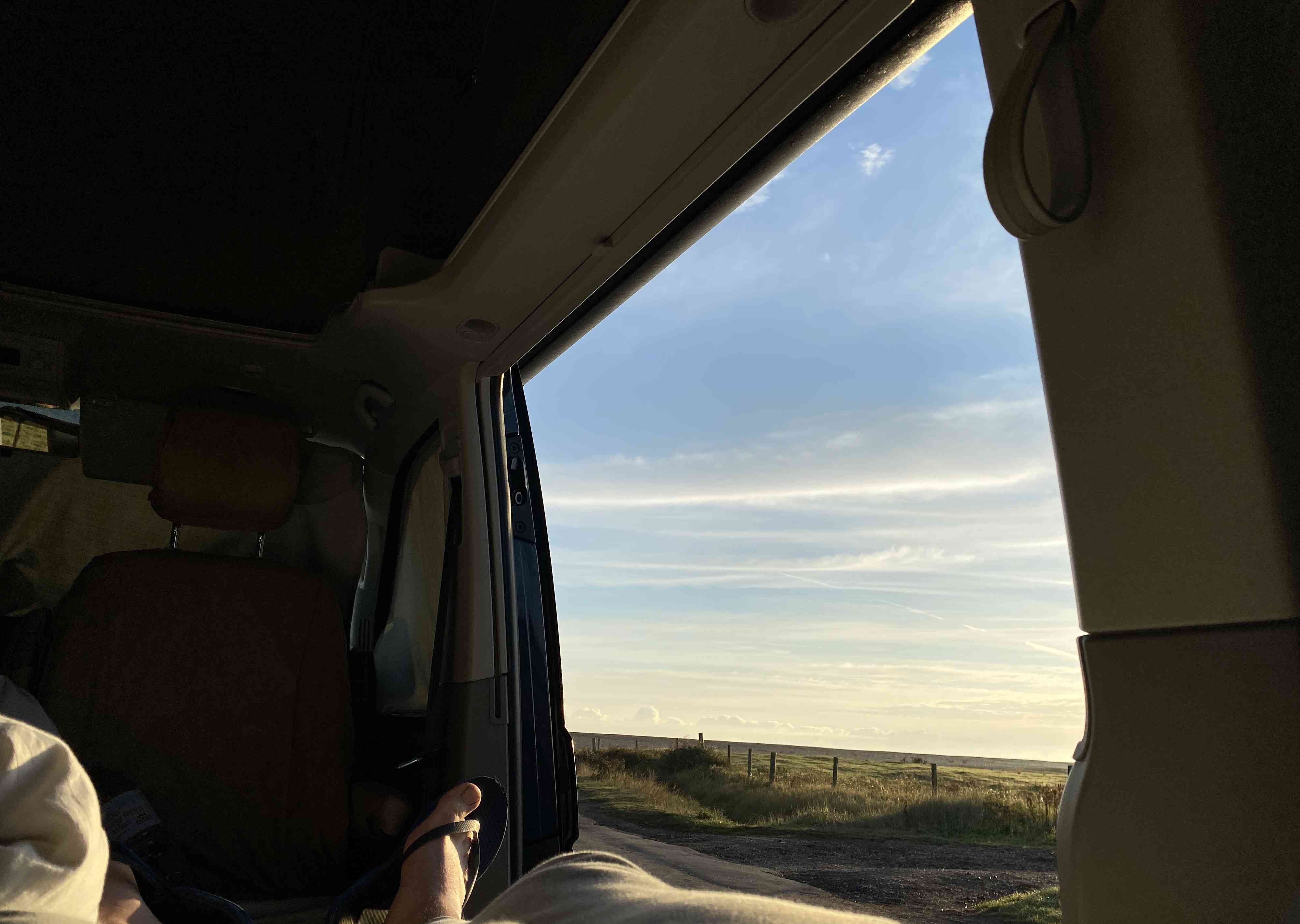 A VW T5 California Campervan called bluey and for hire in Dersingham , Norfolk