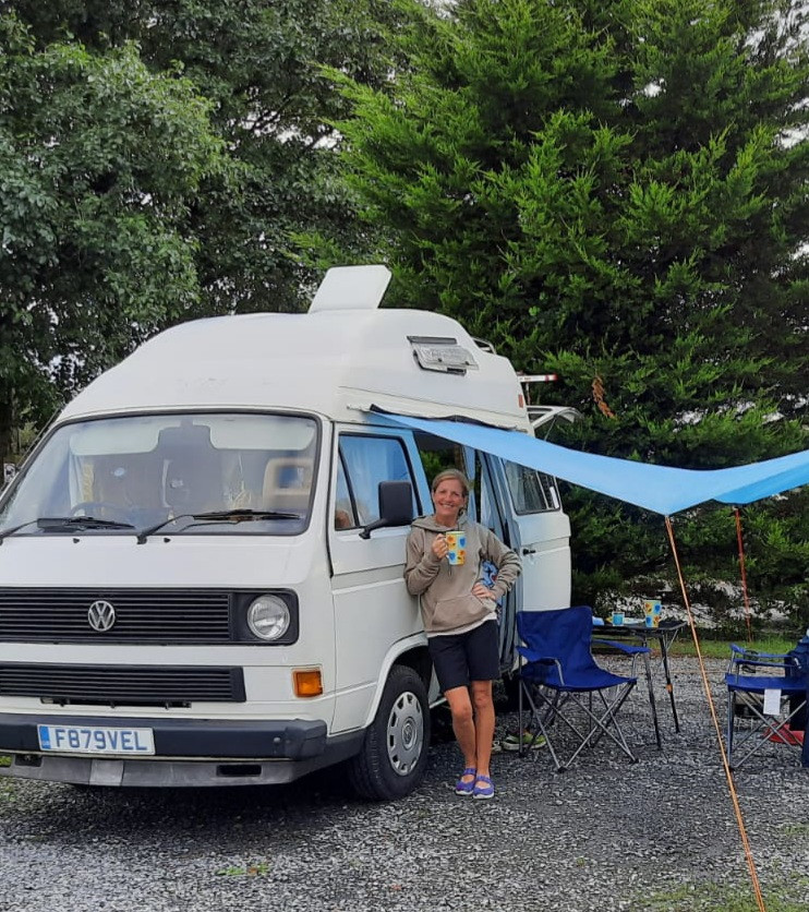 A VW T3 Campervan called Dora-0721 and Our Dora for hire 