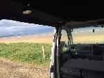 A Other Campervan called Beast-vw75-1219 and Beautiful van watchig the sunset by the beach for hire in Hillsborough, South Yorkshire