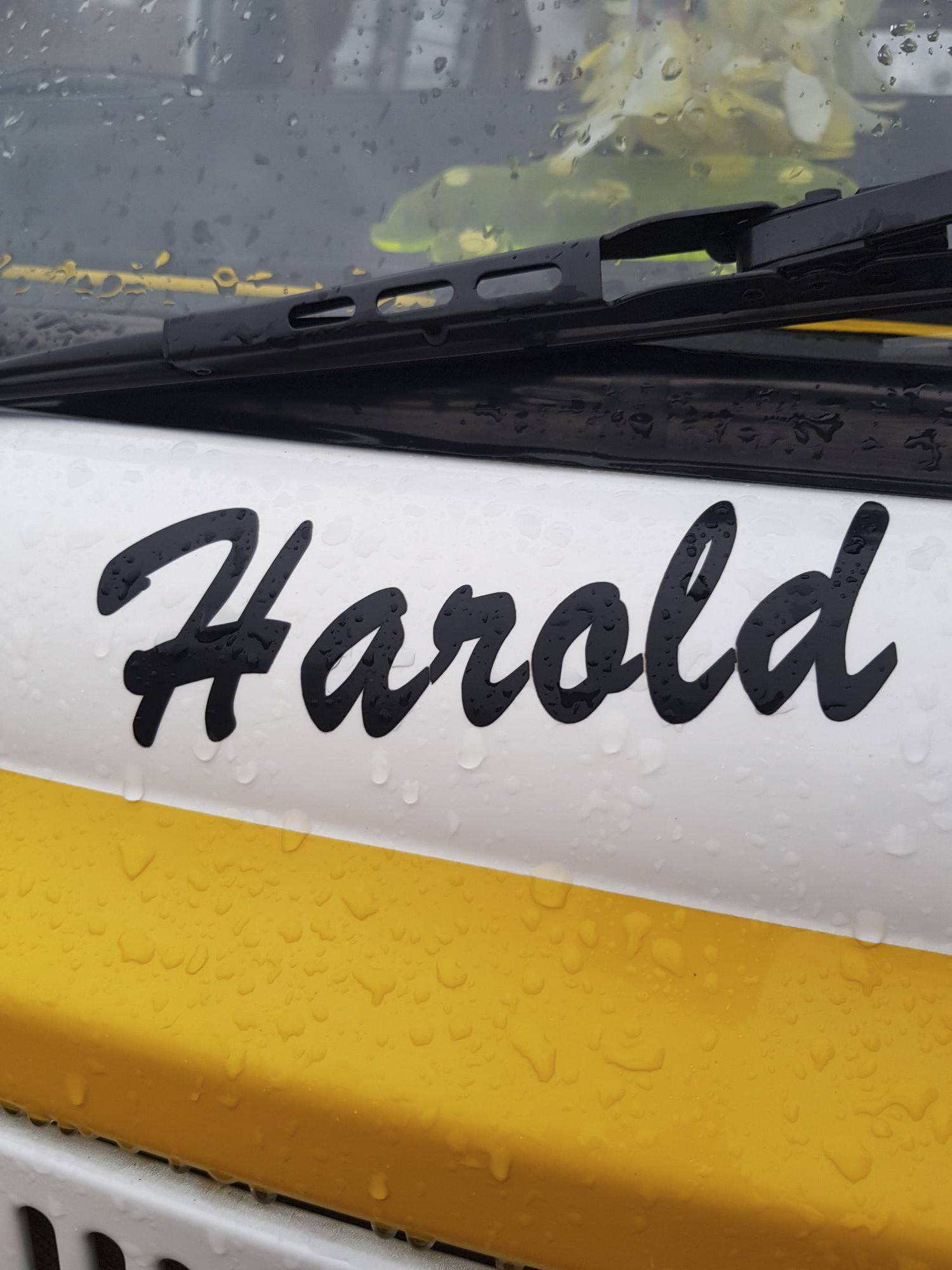 A VW T2 Classic campervan called Haroldinho and for hire in Preston, Canterbury, Kent