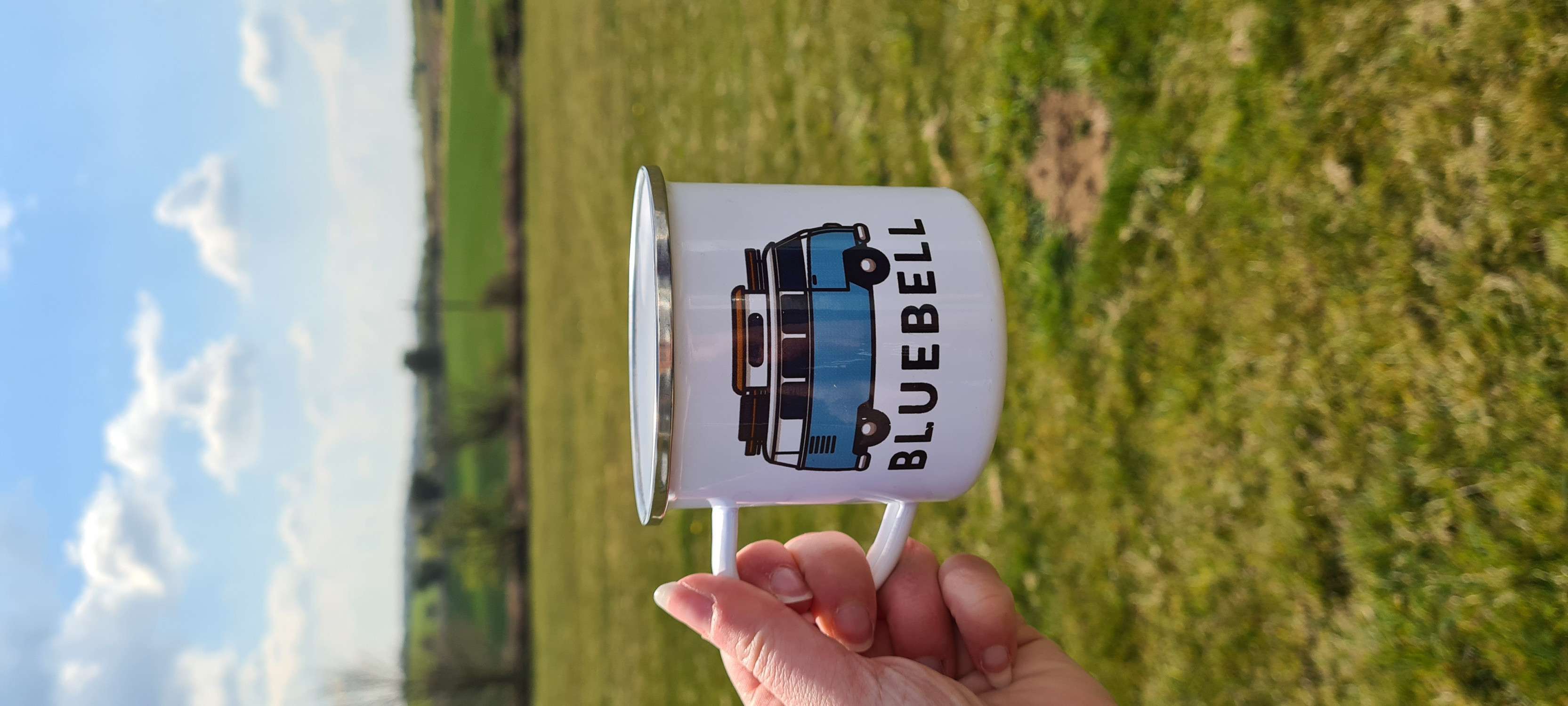 A VW T2 Classic Campervan called Bluebell and for hire in Wedmore , Somerset
