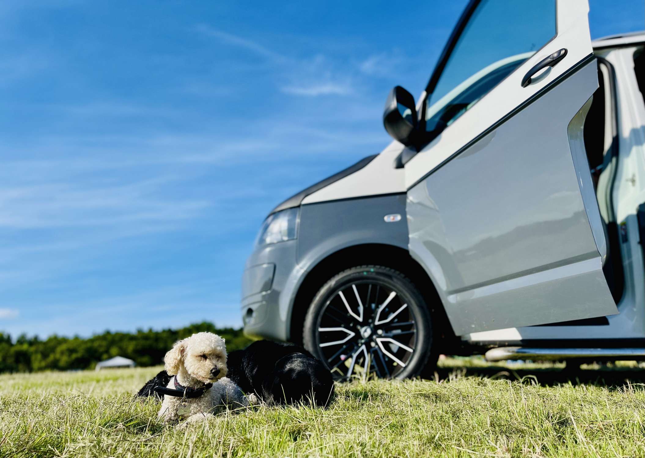 A VW T5 Campervan called Vinny and for hire in Lancashire, Greater Manchester