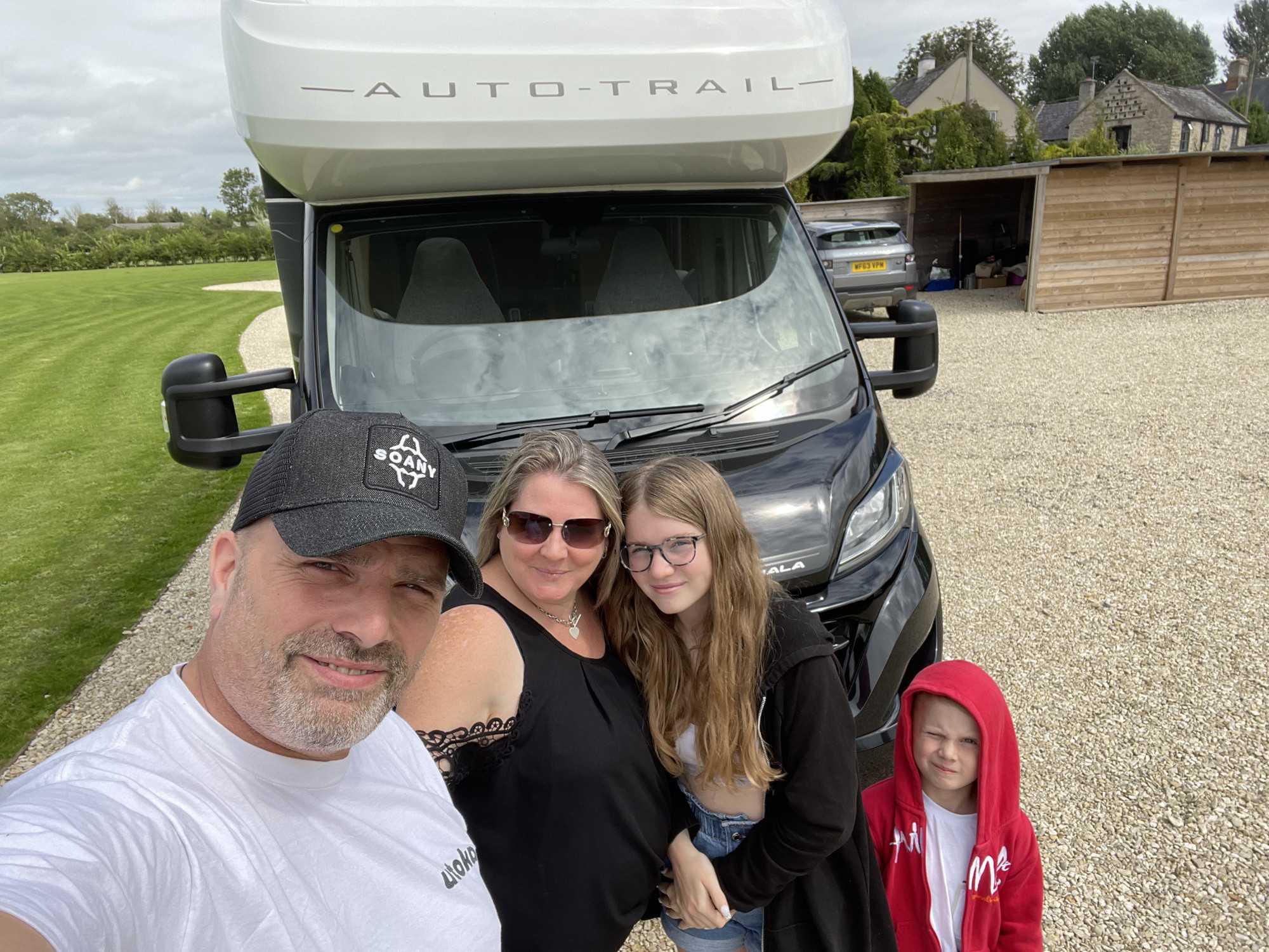 A Auto Trail Motorhome called Berti and Collecting Bertie for hire in Wedmore , Blaenau Gwent