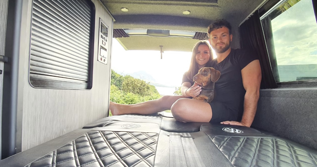 A VW T6 Campervan called Flutter and for hire in Maidstone, Kent