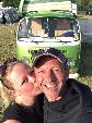 A VW T2 Classic Campervan called DorisBay and Us and Doris. for hire in Peene, Kent