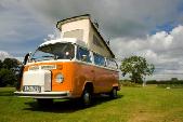 A VW T2 Classic Campervan called Henry-II and for hire in London, London