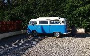 A VW T2 Classic Campervan called BlueBell-0220 and for hire in Cronton, Cheshire