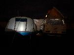 A VW T3 Campervan called Chas-0321 and Night time for hire in Brentford, London
