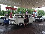 A VW T3 Campervan called Chas-0321 and On our way to Glasto! for hire in Brentford, London
