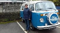A VW T2 Classic Campervan called billyblue-1021 and Before the snow... for hire in Dronfield, Derbyshire