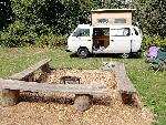 A VW T3 Campervan called Chas-0321 and At Wowo campsite for hire in Brentford, London