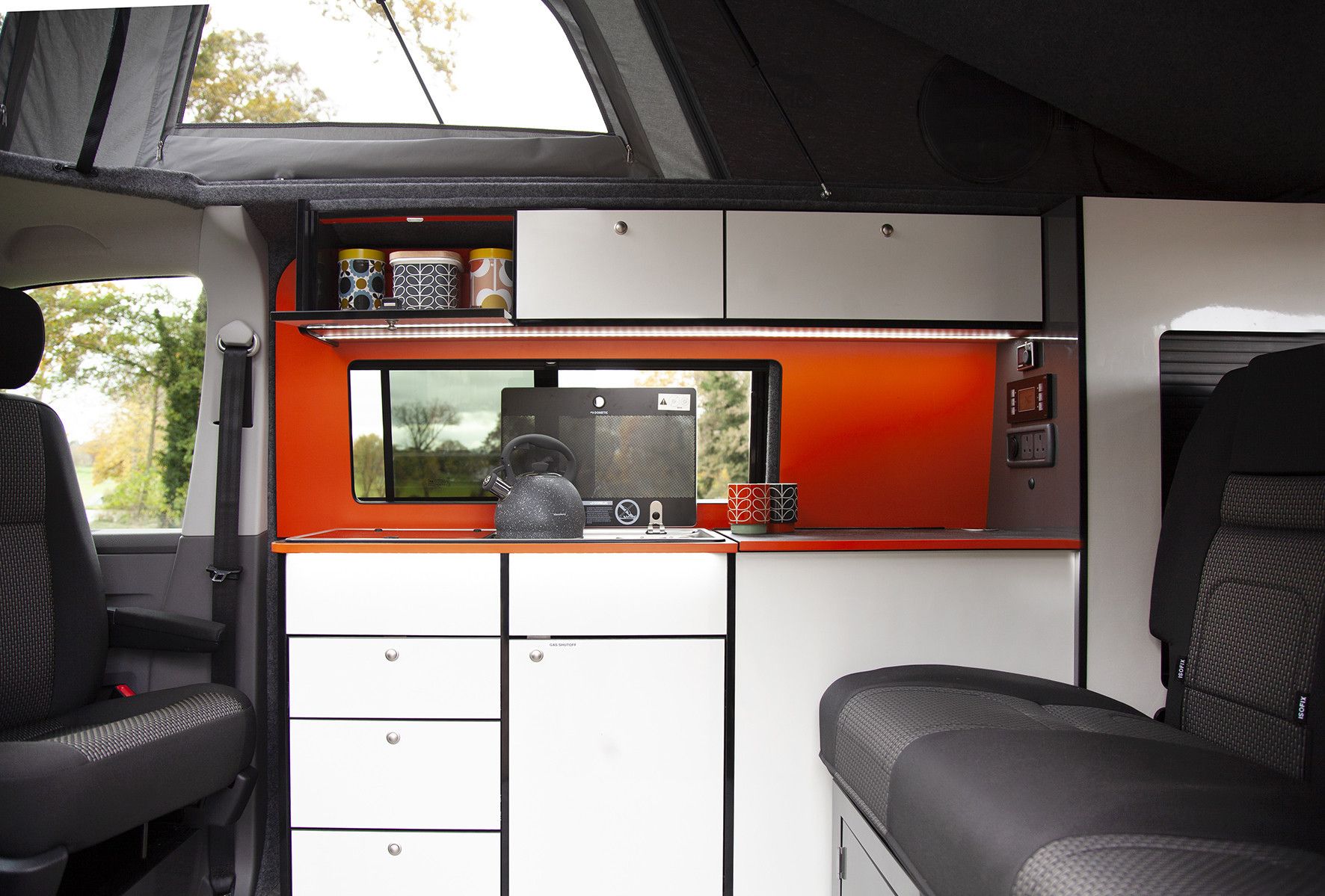A VW T6 Campervan called Cammy-T and for hire in Northampton, Northamptonshire