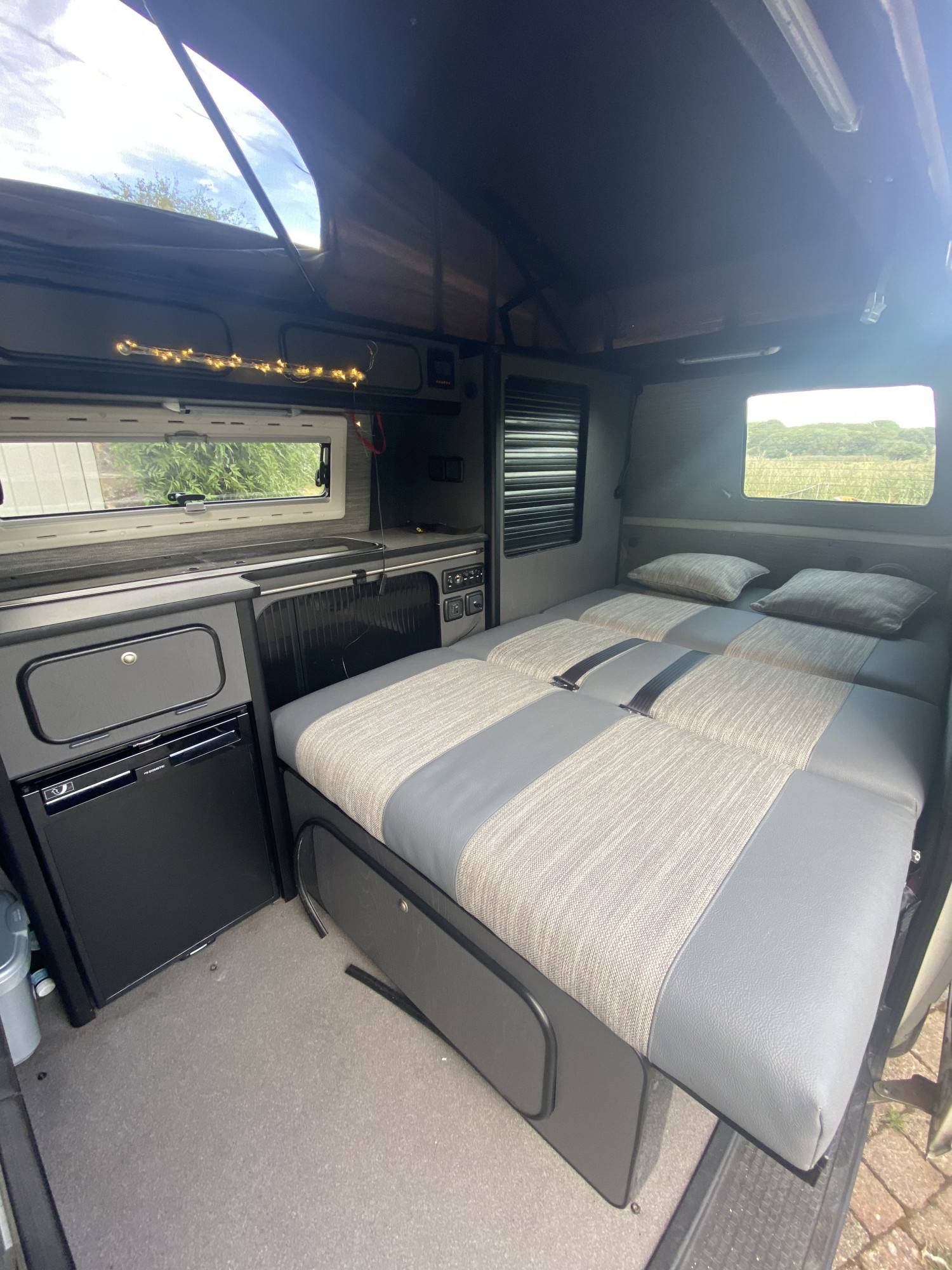A VW T4 Campervan called Bettie and Flat Bed for hire in London, Isle of Wight