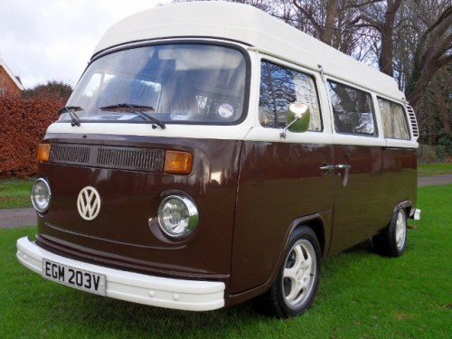 A VW T2 Classic Campervan called George and George 1 for hire in Boston, Lincolnshire