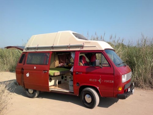 A VW T3 Campervan called loli and Loli for hire in Alhaurín de la Torre, Spain