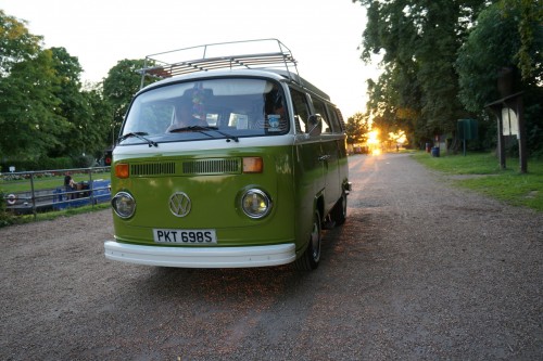 A Other Campervan called Sydney Camper-1219 and Sydney in the park for hire in Staines, Surrey