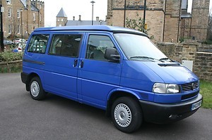 A VW T4 California Campervan called VwWestfalia and The van is very ready for even longer tours. for hire in Sheffield, South Yorkshire