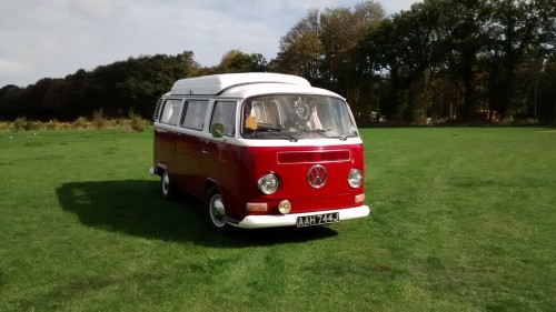 A VW T2 Classic Campervan called poppy71 and Poppy for hire in Norwich, Norfolk
