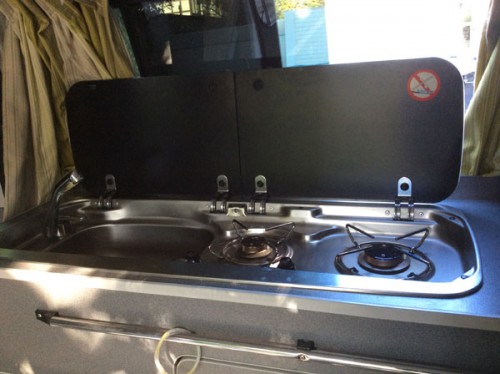 A VW T5 Campervan called lowenna and WhiteT5 for hire in Poole, Dorset