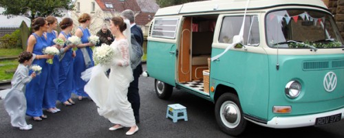A VW T2 Classic Campervan called BillyBay and Billy bay for hire in Sketty, Swansea