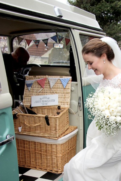 A VW T2 Classic Campervan called BillyBay and Billy bay for hire in Sketty, Swansea