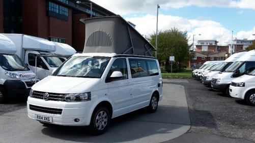 A VW T5 California Campervan called vwcaliT5 and Our new California camper! for hire in Preston, Lancashire