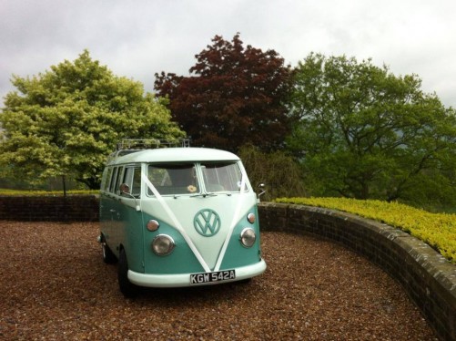A Other Campervan called WeddingDayDylan-t1-westyorkshire-1963-1219 and Dylan a wedding campervan for hire in Yorkshire for hire in Otley, West Yorkshire