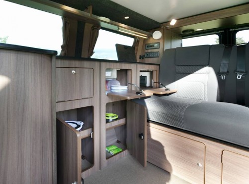 A VW T5 Campervan called Birchover and Interior.. for hire in Derby, Derbyshire