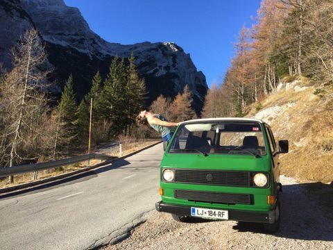A VW T3 Campervan called valter and Valter! for hire in Ljubljana, Slovenia