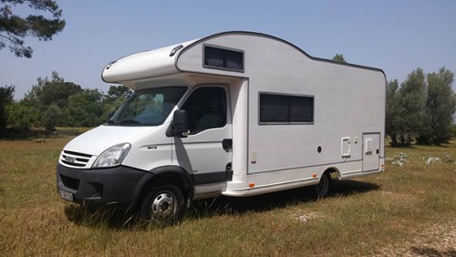 A OverCab Motorhome called iveco and Comfort premium for hire in Antalya, Turkey