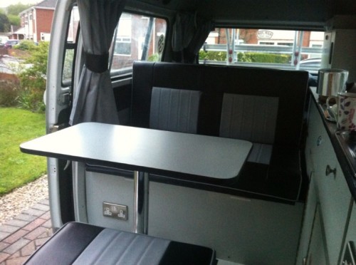 A VW T2 Classic Campervan called Pedro and Interior for hire in Warrington, Lancashire