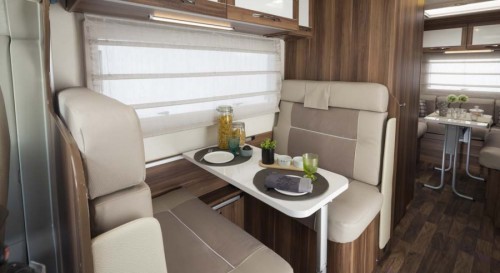 A Roller team Motorhome called roller746 and Auto-Roller 746 front to back for hire in Sheffield, South Yorkshire