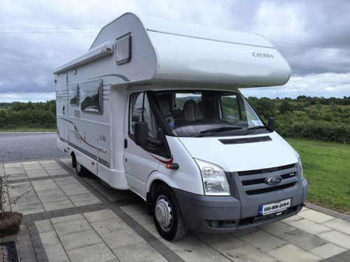 A OverCab Motorhome called Carado and for hire in Co. Roscommon, Roscommon