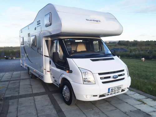 A Dethleffs Motorhome called Sunlight and for hire in Co. Roscommon, Roscommon
