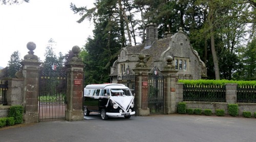 A VW T1 Splitscreen Campervan called BettyVw and On her Way.. for hire in Exmouth, Devon