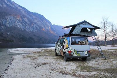A VW T4 Campervan called Katina and Katina.. for hire in Ljubljana, Slovenia