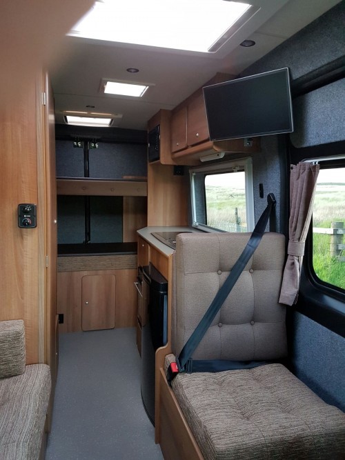 A Citroen Campervan called relay and Interior for hire in Rochdale, Lancashire