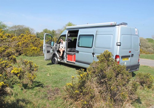 A Renault Campervan called Mothertruck and Exterior. Dont forget the awning wh for hire in London, London