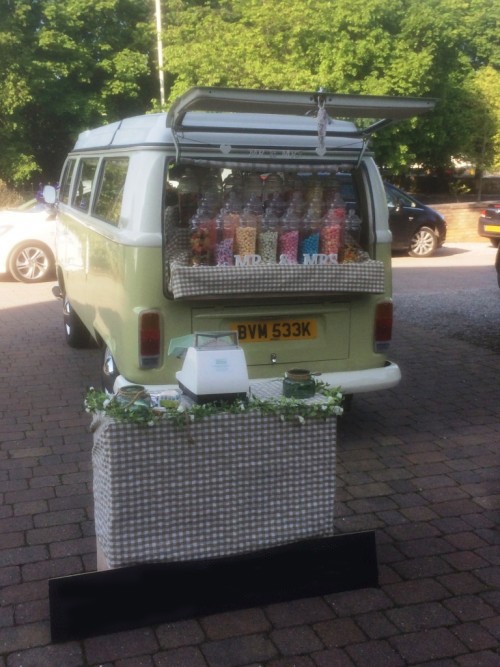 A VW T2 Classic Campervan called florenceT2 and Back View for hire in Darlington, Durham