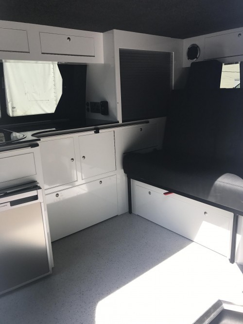 A Other Campervan called T6White-1219 and Interior for hire in Bristol, Gloucestershire
