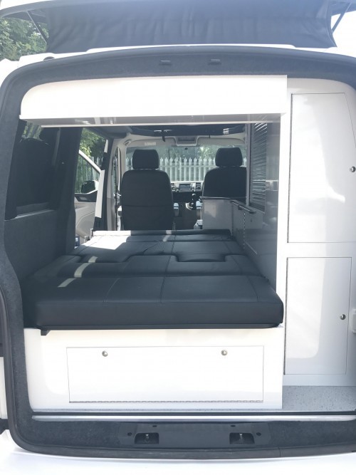 A Other Campervan called T6White-1219 and Back View for hire in Bristol, Gloucestershire