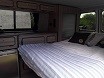 A VW T5 Campervan called Bobby and Bed for hire in St Austell, Cornwall