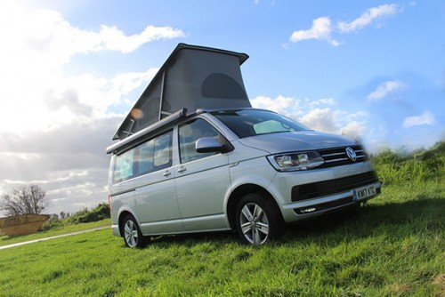 A VW T5 California Campervan called Hilda and Hilda... for hire in Lichfield, Staffordshire