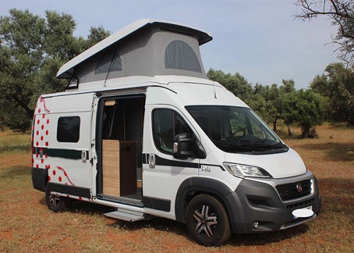 A Other Campervan called lola_spain-060721-183545 and 2018 Hymercar Grand Cannyon Fiat Ducato 2.3 for hire in Alhaurín de la Torre, Spain