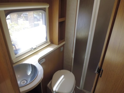 A Rimor Motorhome called Sparky and Toilet for hire in Peterborough, Cambridgeshire