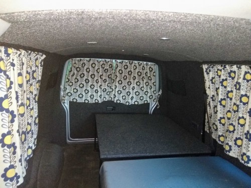 A VW T5 Campervan called WingnuttheT5 and Inside for hire in Cheltenham, Gloucestershire