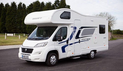 A Swift Motorhome called Olivefour-0921 and Olive for hire in St Austell, Cornwall