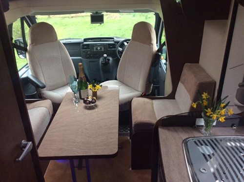 A Roller team Motorhome called Marcie and Interior... for hire in Exeter, Devon