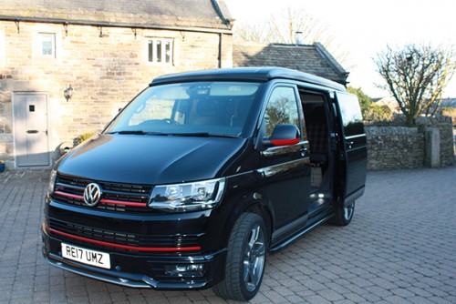 A VW T6 Campervan called wilber and Wilber for hire in Holmesfield, Dronfield, Derbyshire